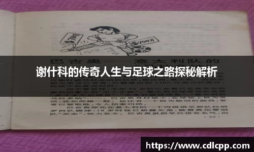 谢什科的传奇人生与足球之路探秘解析